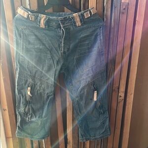 Stylish Blue Cargo Jeans